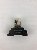 OMRON LY2N-D2 Relay with Base 2029YF 15A 240V