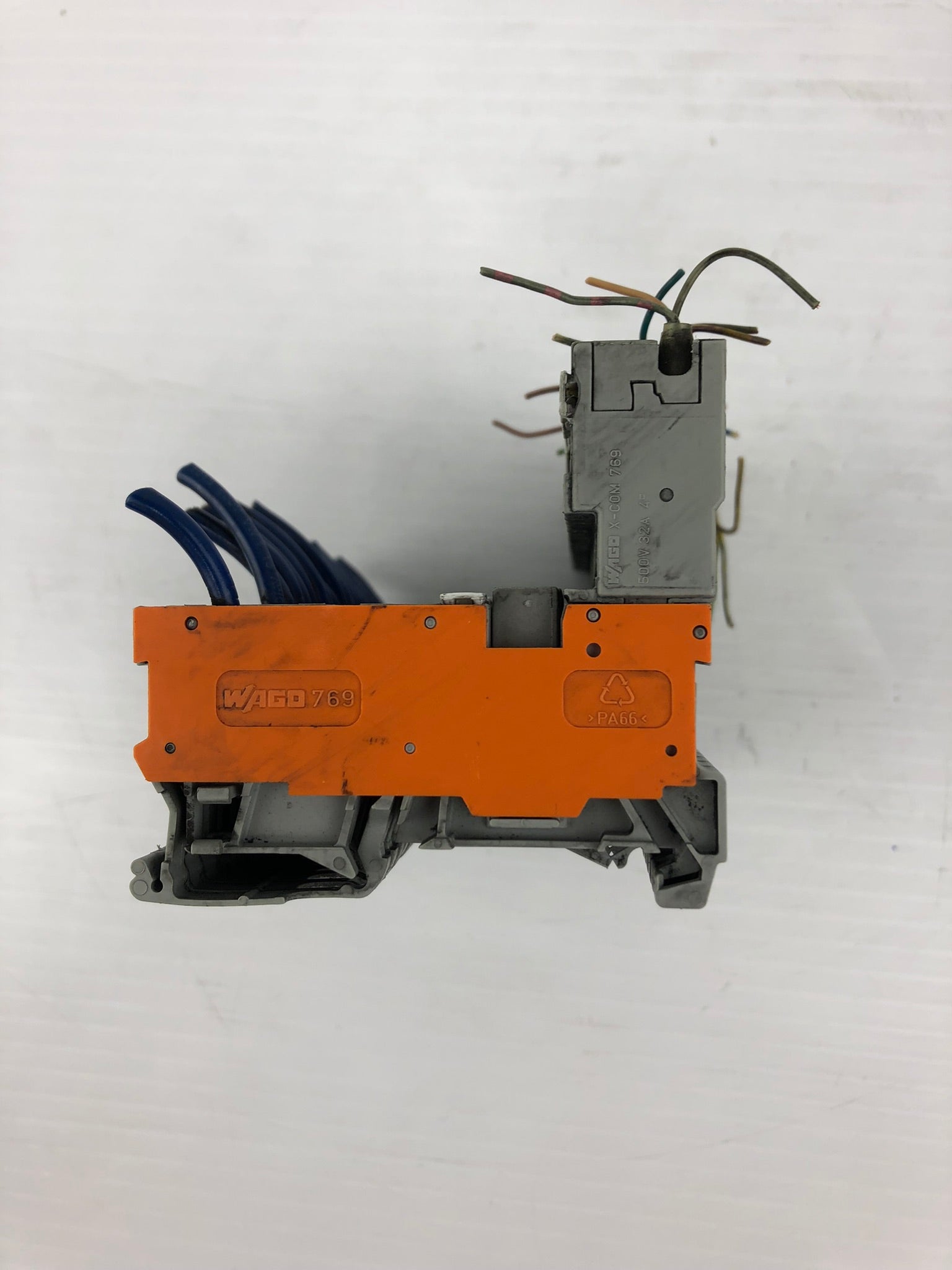 Lot of 21 - WAGO X-COM769 Terminal Block with One 769 Terminal End