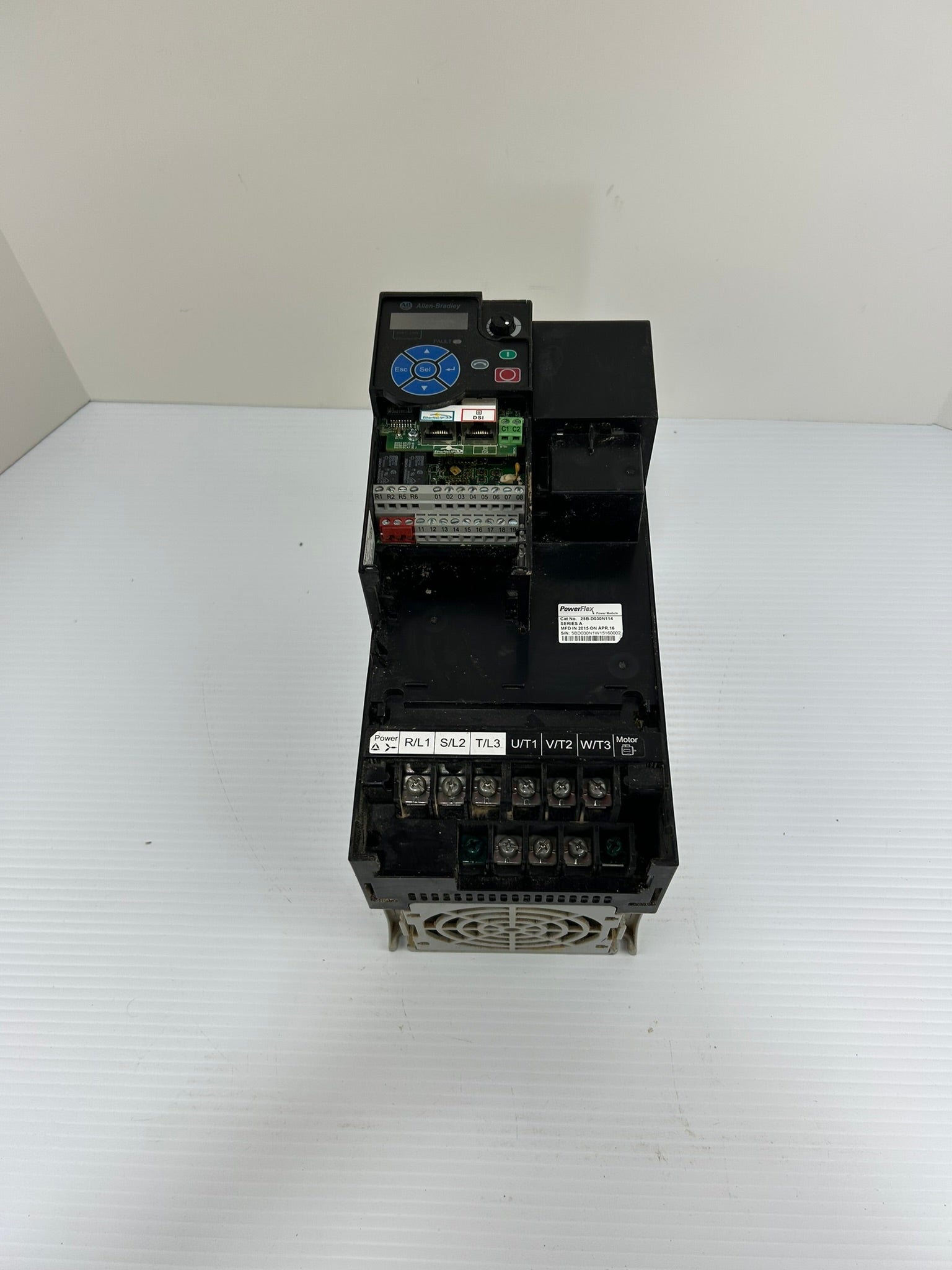 Allen Bradley 25B-D030N114 PowerFlex Power Module AC Drive Series A - No Cover