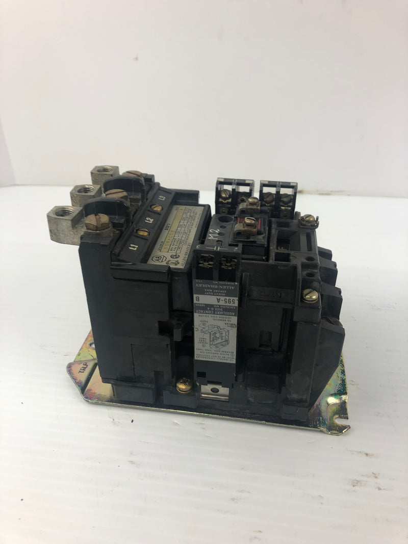 Allen Bradley 509-C0D Motor Starter Series A