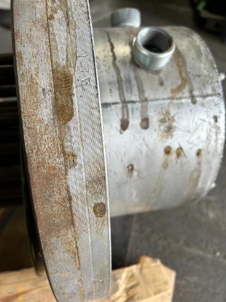 Chromalox TMO-27 Flanged Immersion Heater 10" 60kW 480V 3 R/P