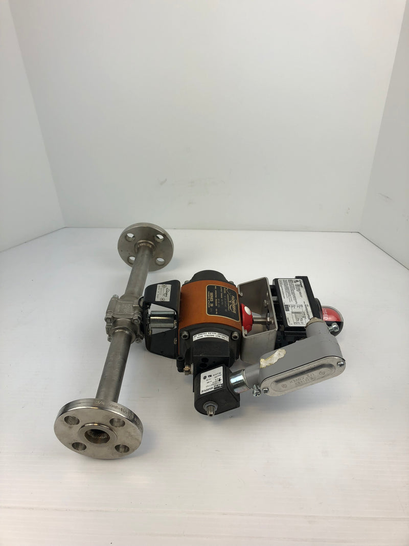 Flowserve Worcester Controls 10 39 SW 24D R6 Actuator Series 39 WNWS2AAU2PE28