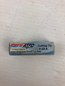 ATTC American Torch Tip O-32-A Cutting Tip Oxweld Adapter