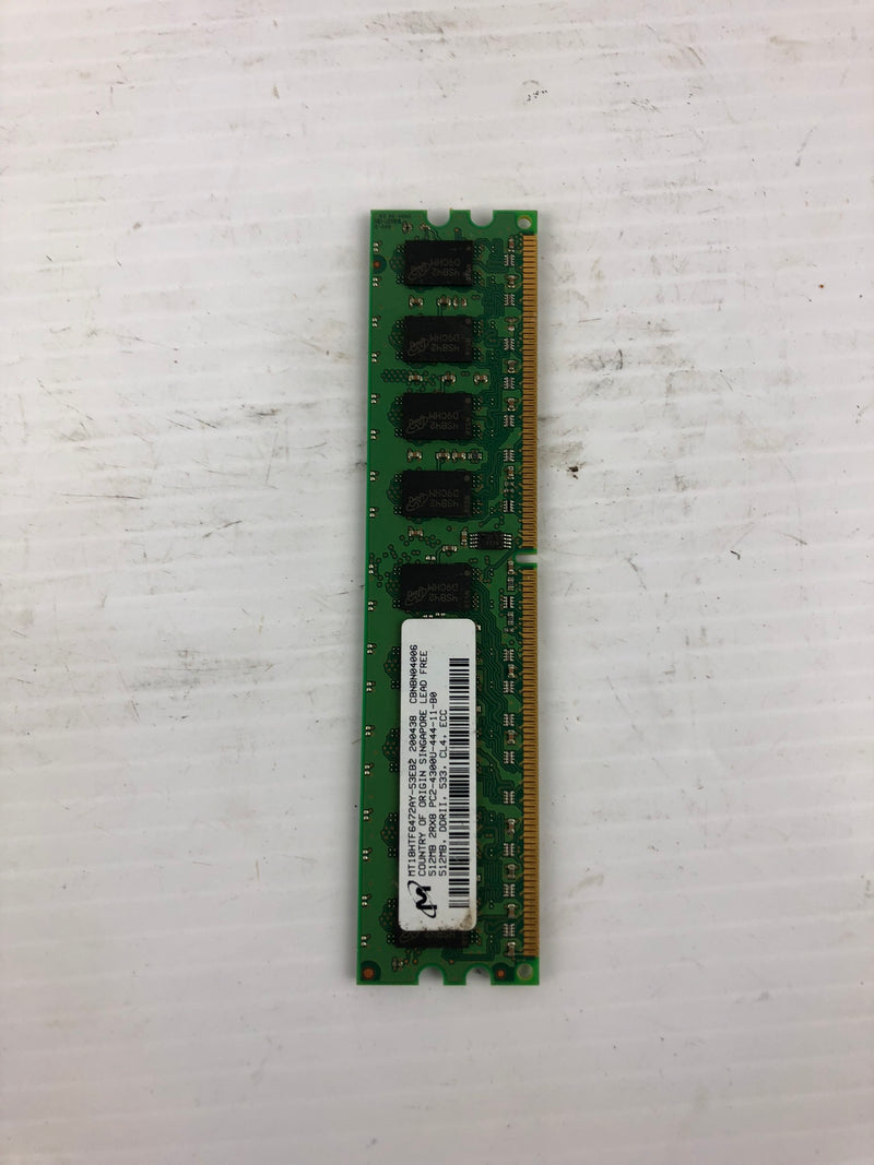 Micron MT18HTF6472AY-53EB2 Ram Memory Stick