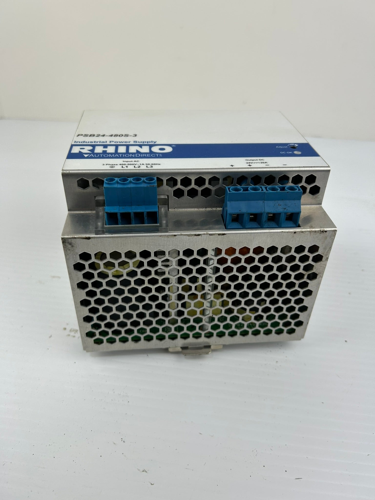 Rhino Automation Direct PSB24-480S-3 Industrial Power Supply