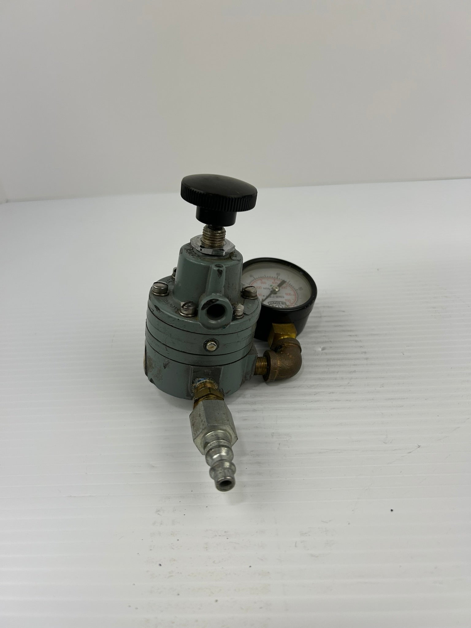 Moore Nullmatic 41-100 Regulator with Winters Gauge 0-100 PSI NSF-61-372