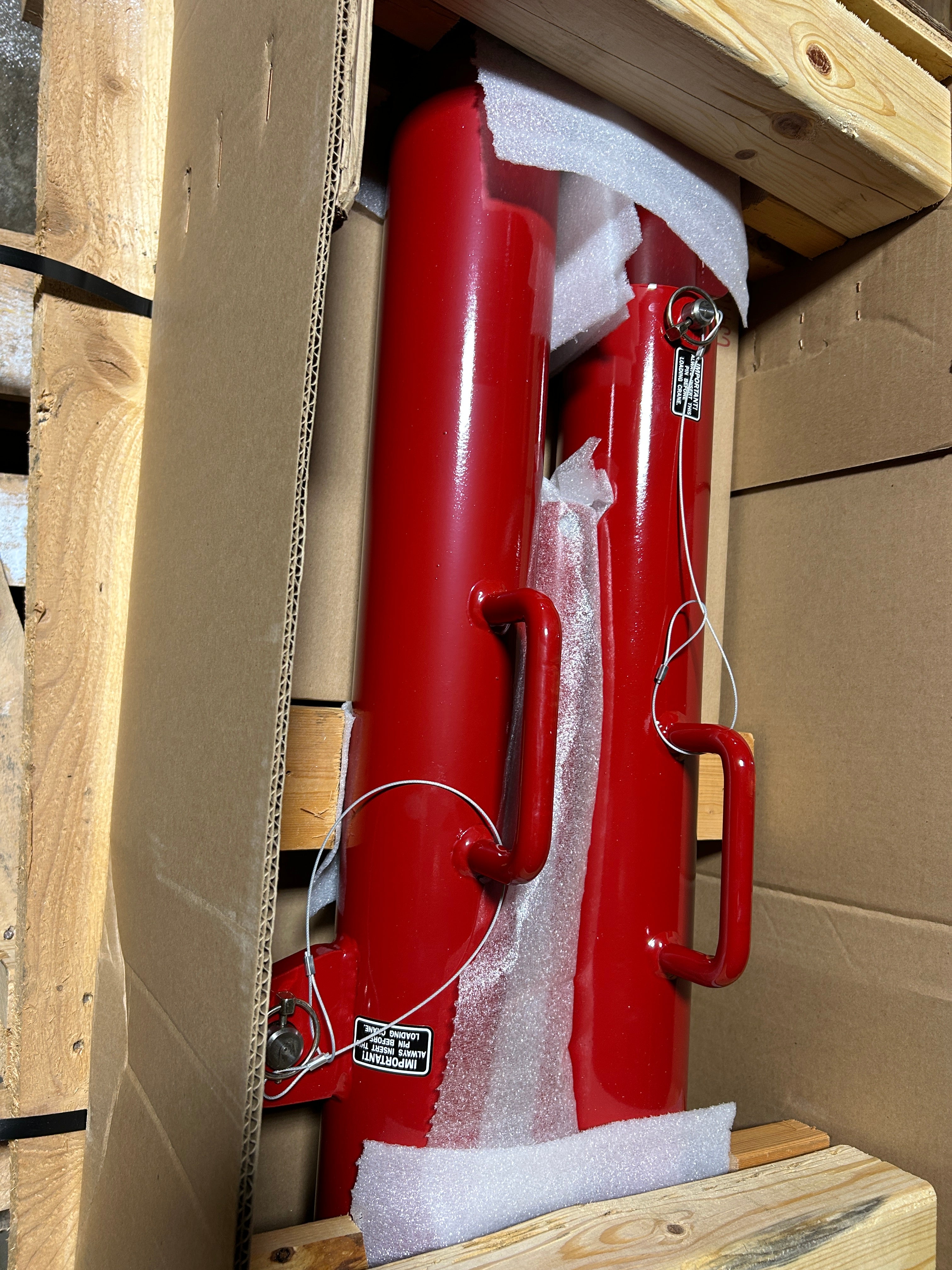 Thern 5124 Portable Davit Crane Boom Fusibond Sub Assembly Red