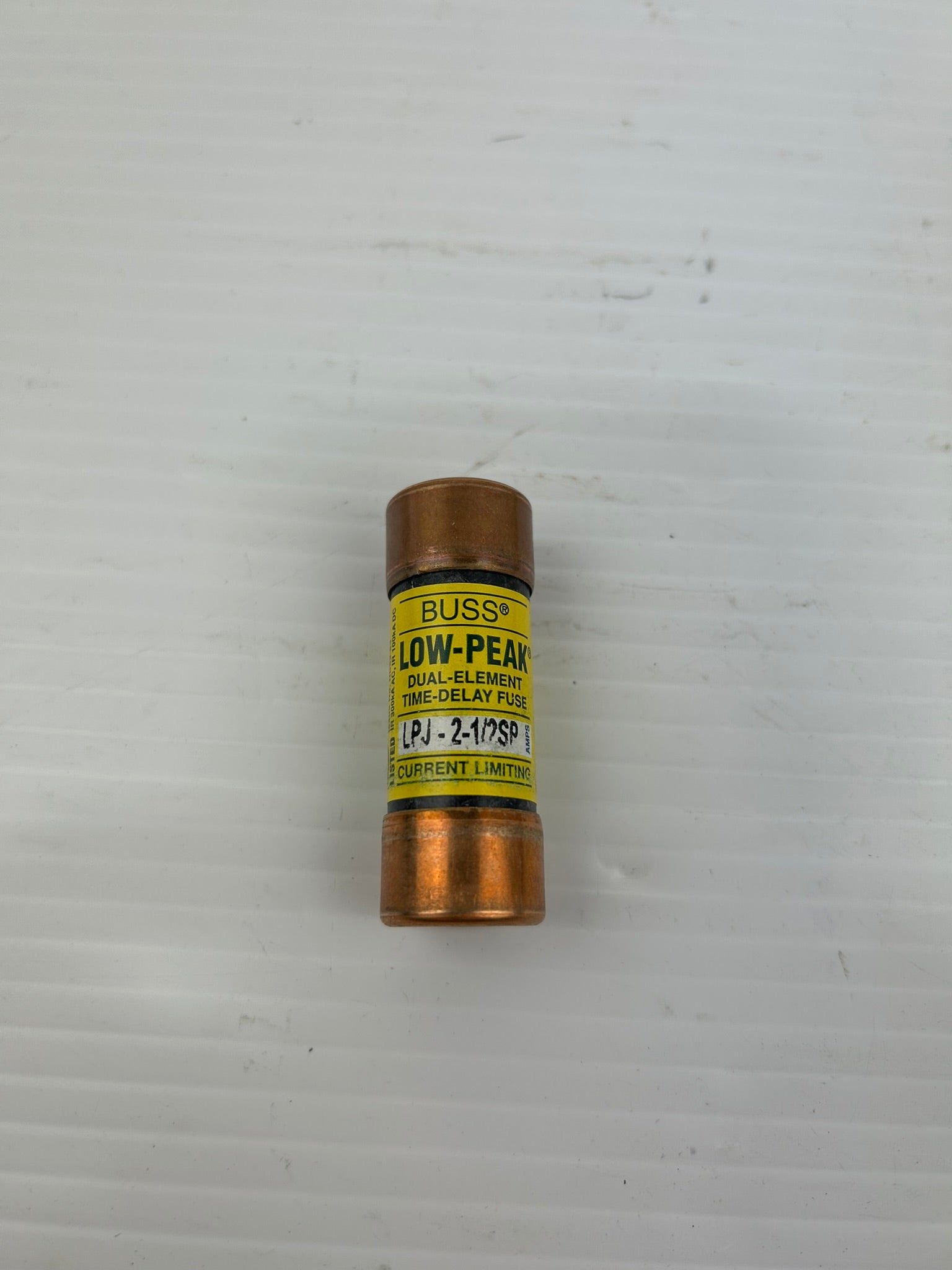 Bussmann LPJ-2-1/2SP Low Peak Dual Element Time Delay Fuse 2.5A - Lot of 6