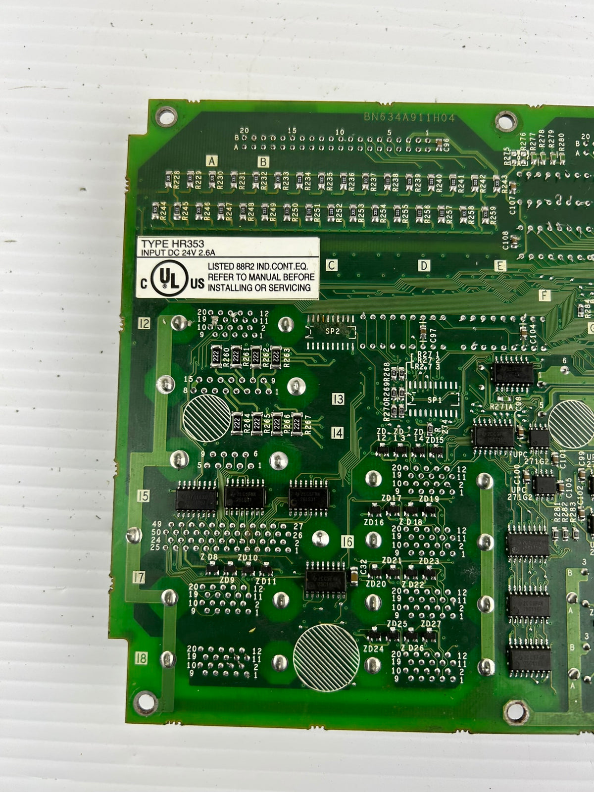 Mazak Mitsubishi HR353B CNC I/O Board BN634A911G54 HR353 B 24V PCB