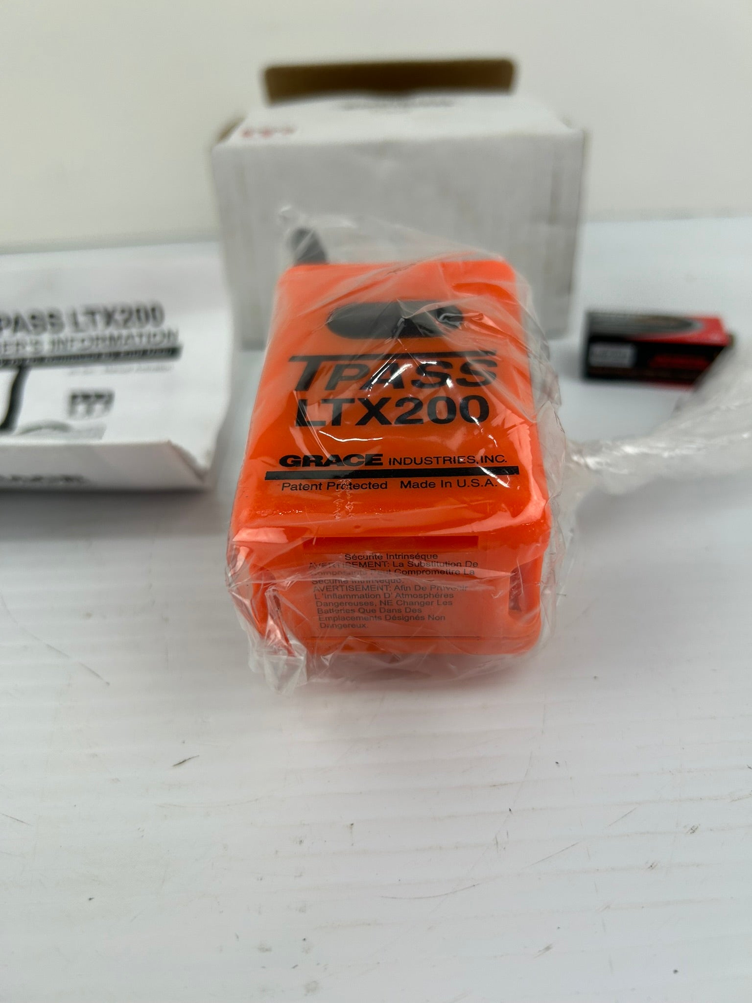 Grace Industries TPASS LTX200 Battery Operated Man Down Alarm