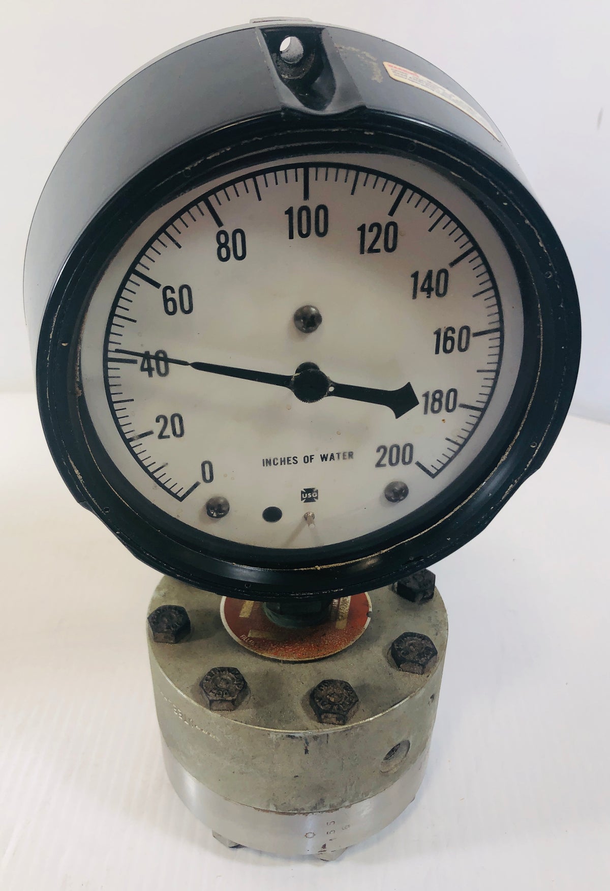 Ametek Mansfield & Green Division Type LB Water Gauge 0 - 200 inches