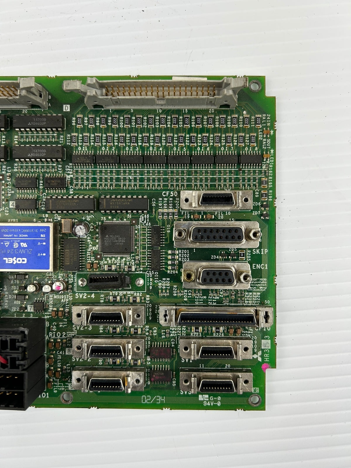 Mazak Mitsubishi HR353B CNC I/O Board BN634A911G54 HR353 B 24V PCB