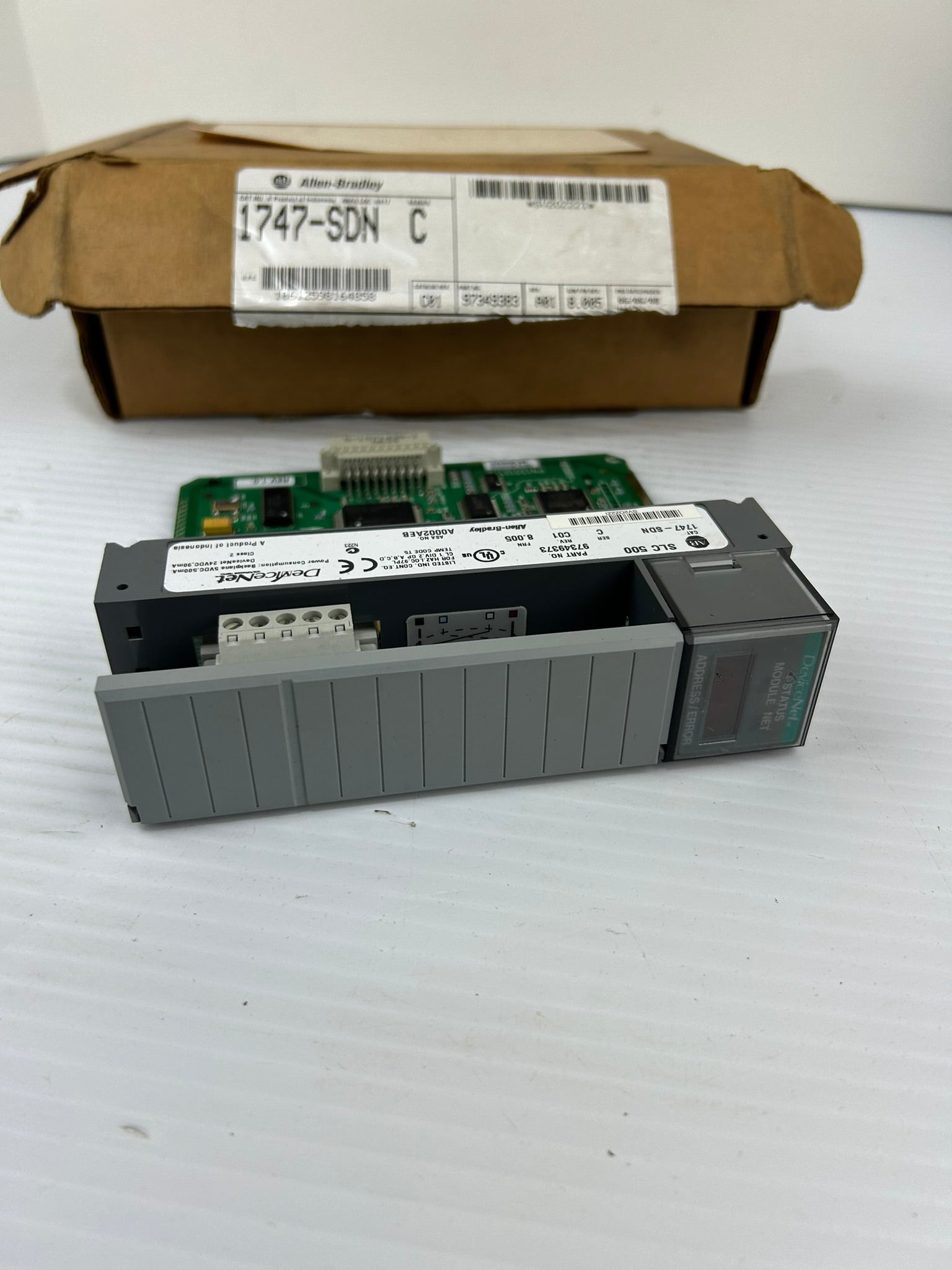 Allen-Bradley 1747-SDN SLC 500 DeviceNet Scanner Module Series C 97349373