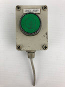 Fuji Electric AR30M3R Control Box with Green Push Button 250V 6A