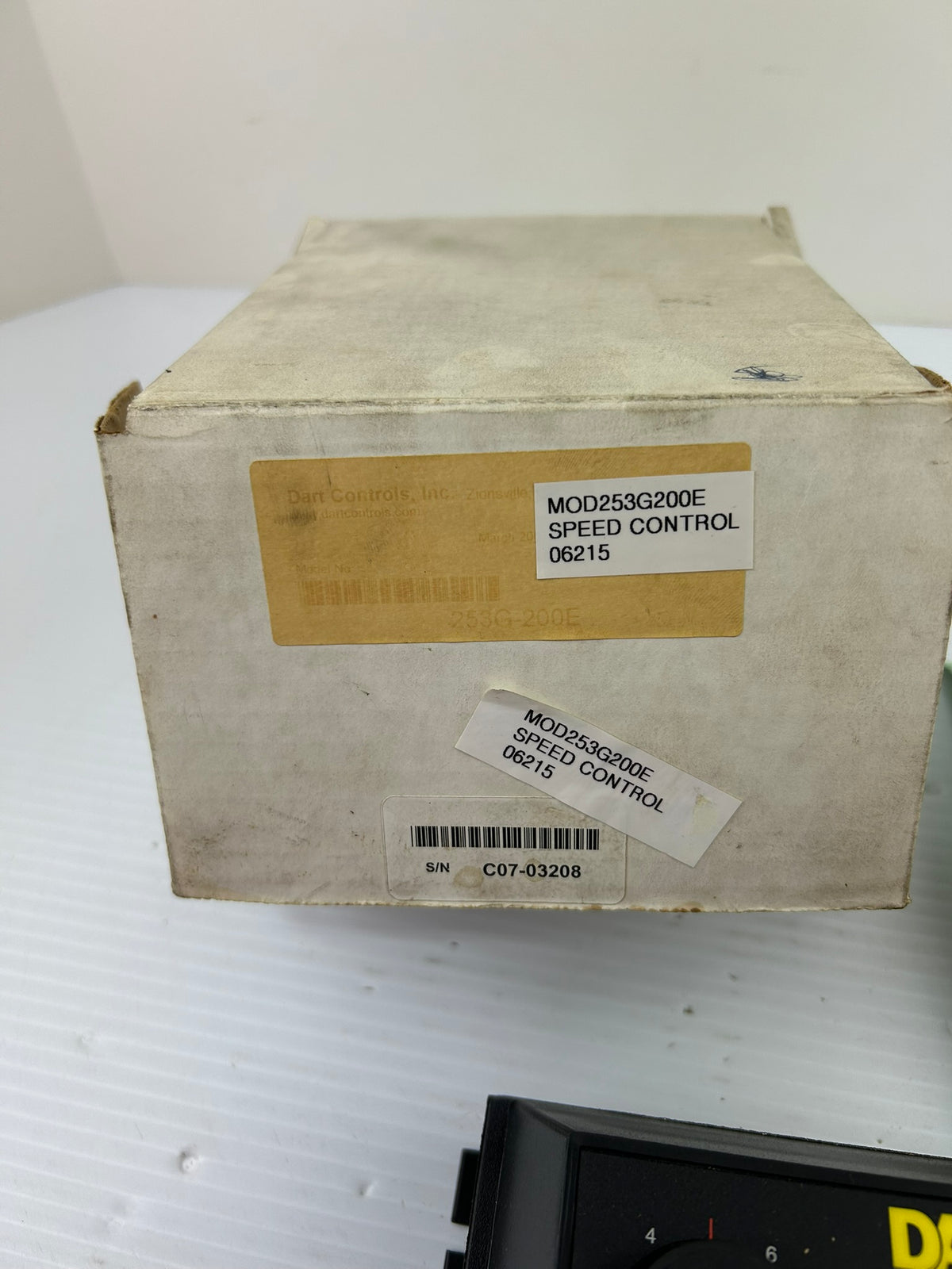 Dart Controls 253G-200E DC Motor Speed Control 120/240VAC 90/180VDC 2HP