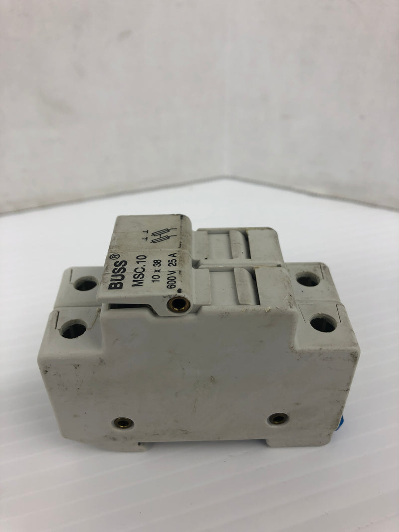 Buss MSC.10 Fuse Holder 10 X 38 600V 25A 2P