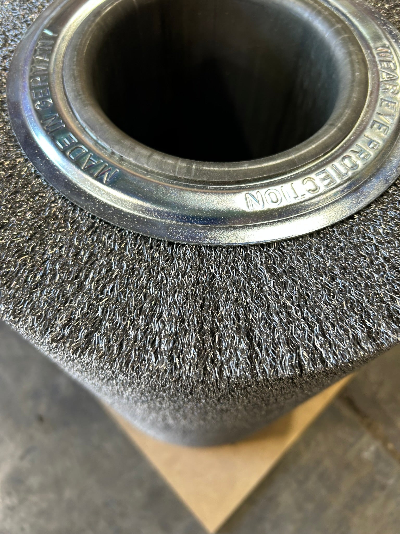 Kent 388.27K.45 Wide Face Deburring Brush 12"x18" .014" 6123486-RSA-L 30104