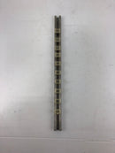 Industrial 17" Adapter Plate Bracket Bar with 10 Connectors