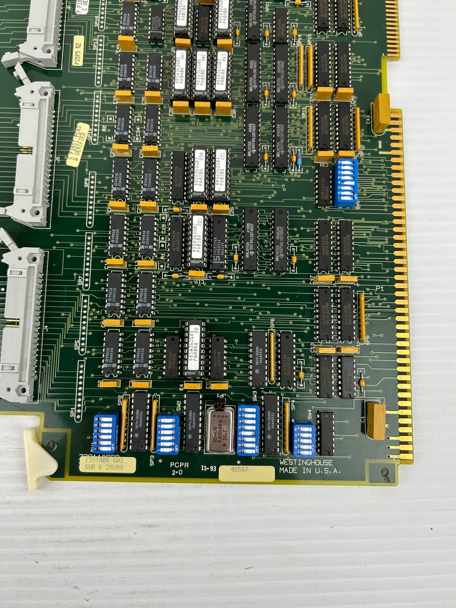 Westinghouse 7381A06G02 Circuit Board Sub K 3MUA9 7381A06 G02