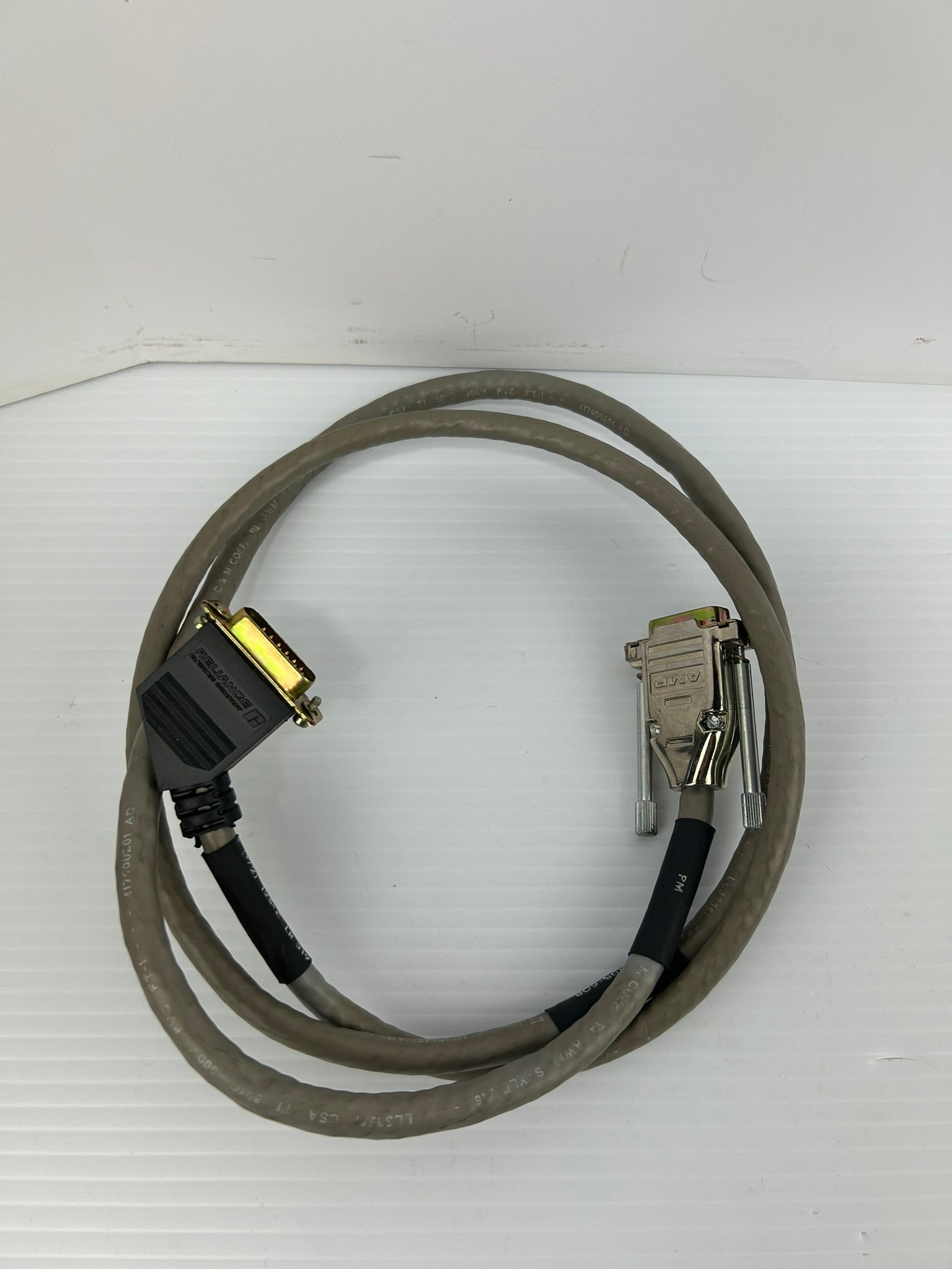 C&M Corp LL33361 Connector Cable AWM Style 2464 CSA T1 300V w/ 612408R Connector