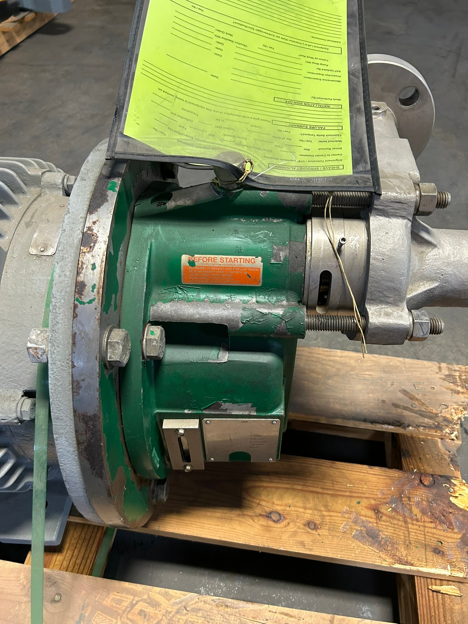 Marathon Electric 1B324TTFP7917AAW AC Motor 3 PH 40 HP 3540 RPM
