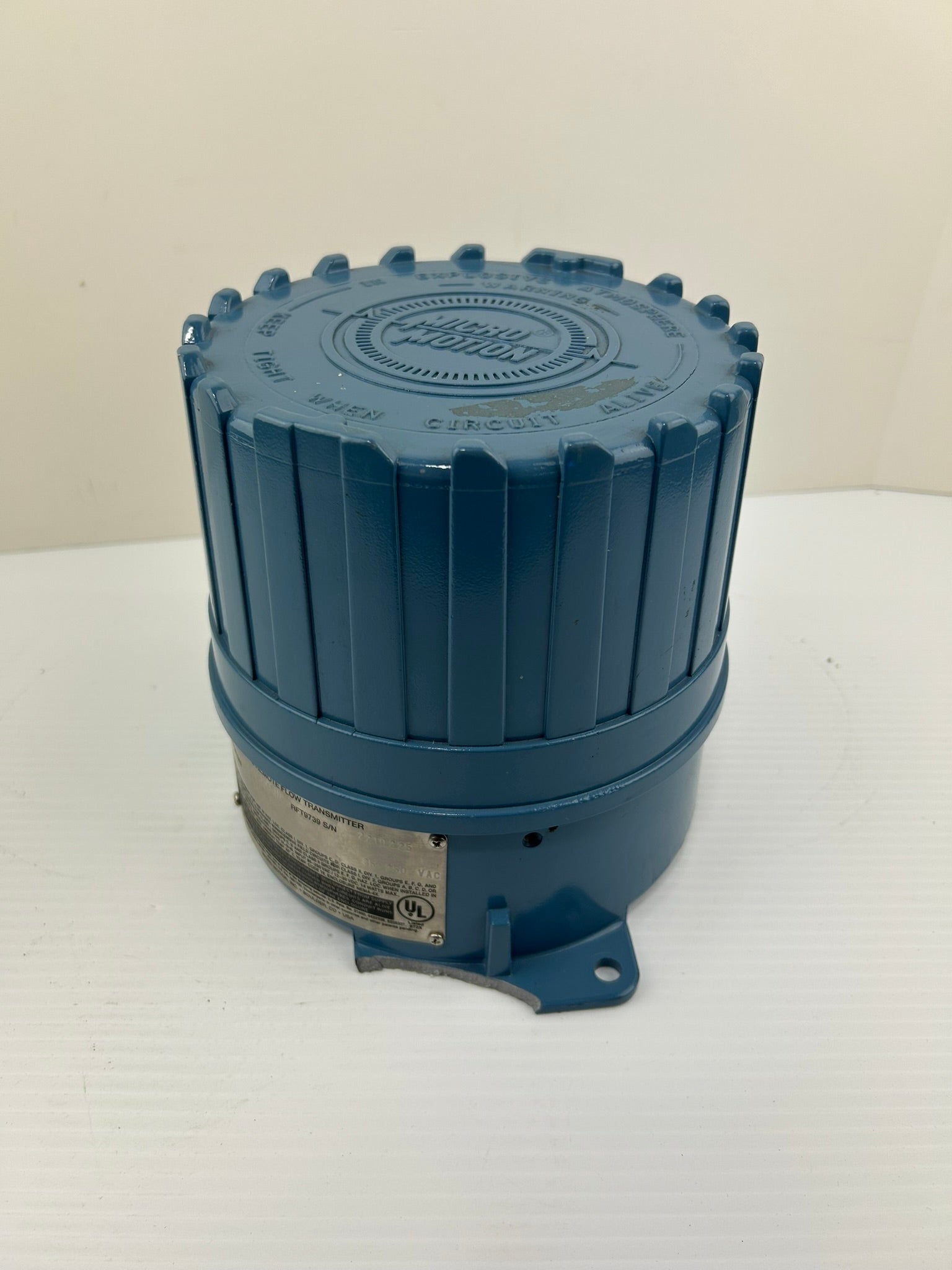 Micro Motion RFT9739E4SUJ Elite Remote Flow Transmitter 85-250V Check Condition