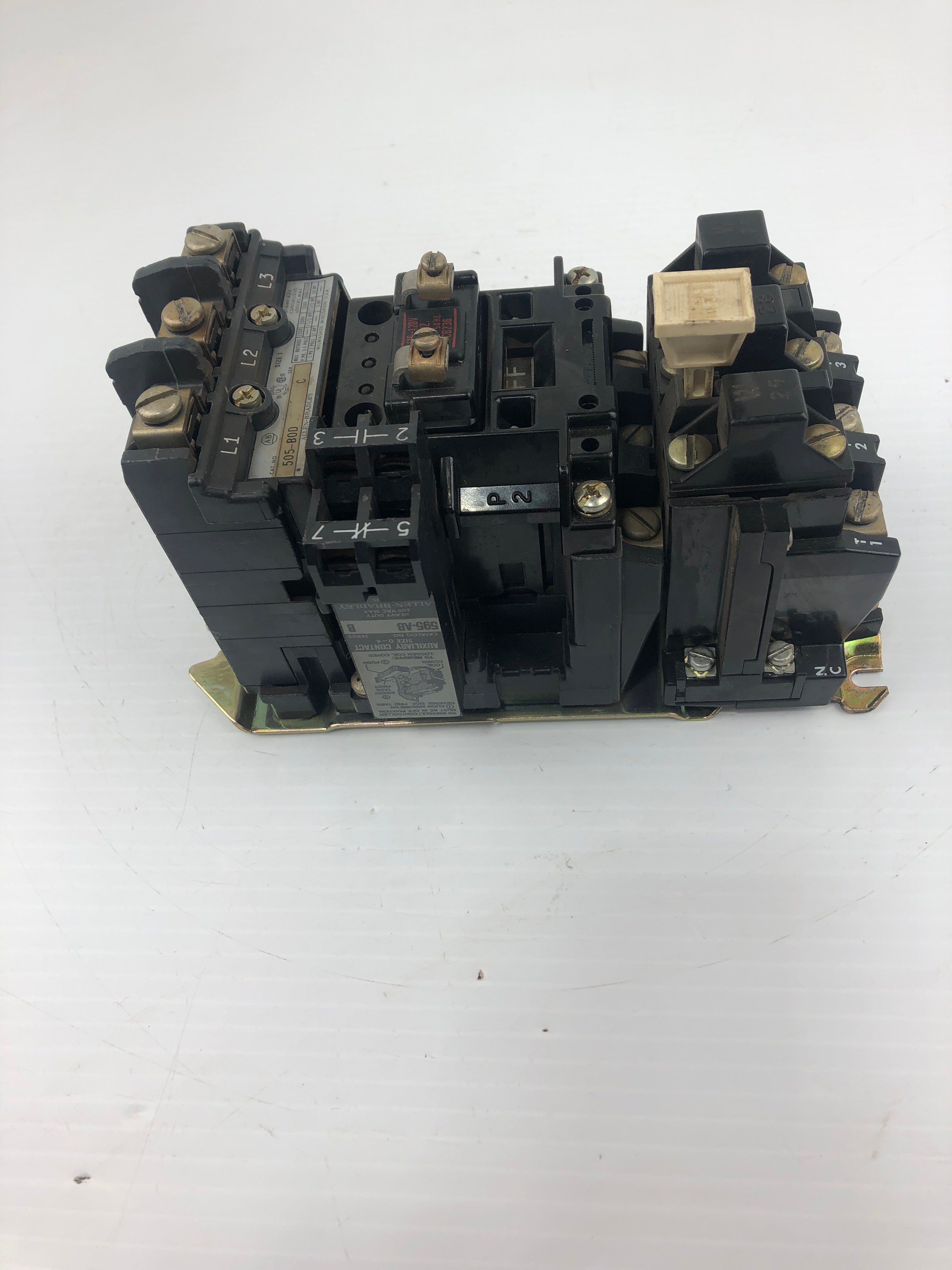 Allen-Bradley 505-B0D Reverse Motor Starter Series C 600VAC 505-BOD Size 1
