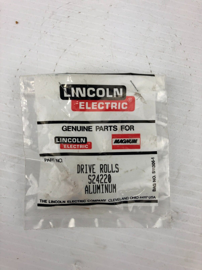 Lincoln Electric S24220 Aluminum Drive Roll - Bag of 1