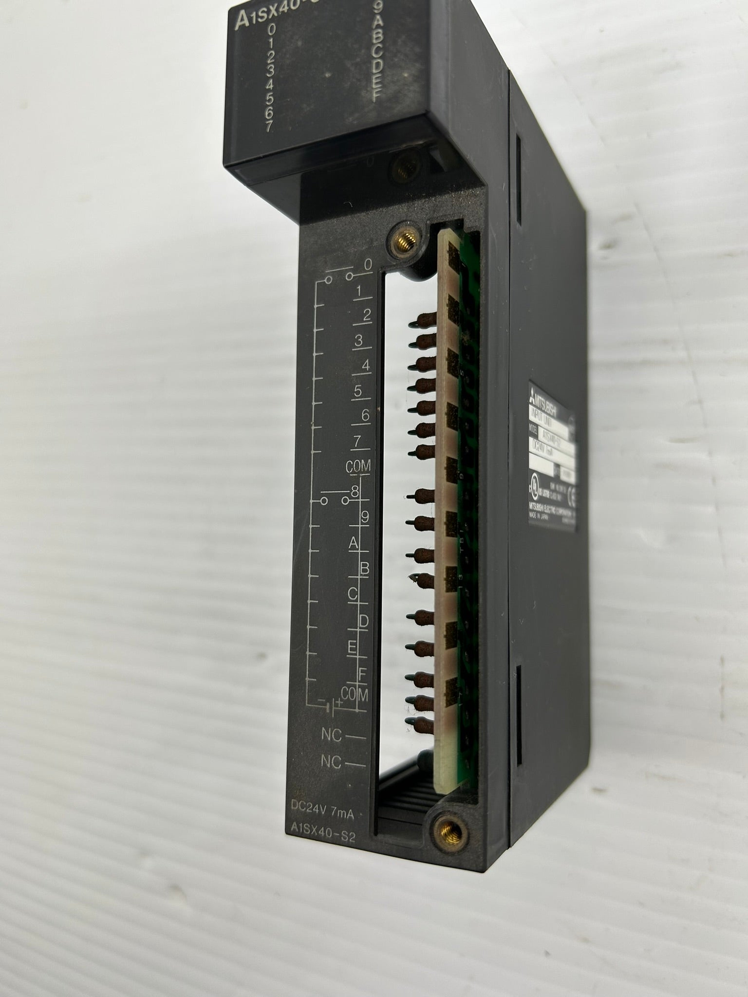 Mitsubishi A1SX40-S2 Input Unit PLC Module 24VDC 7mA