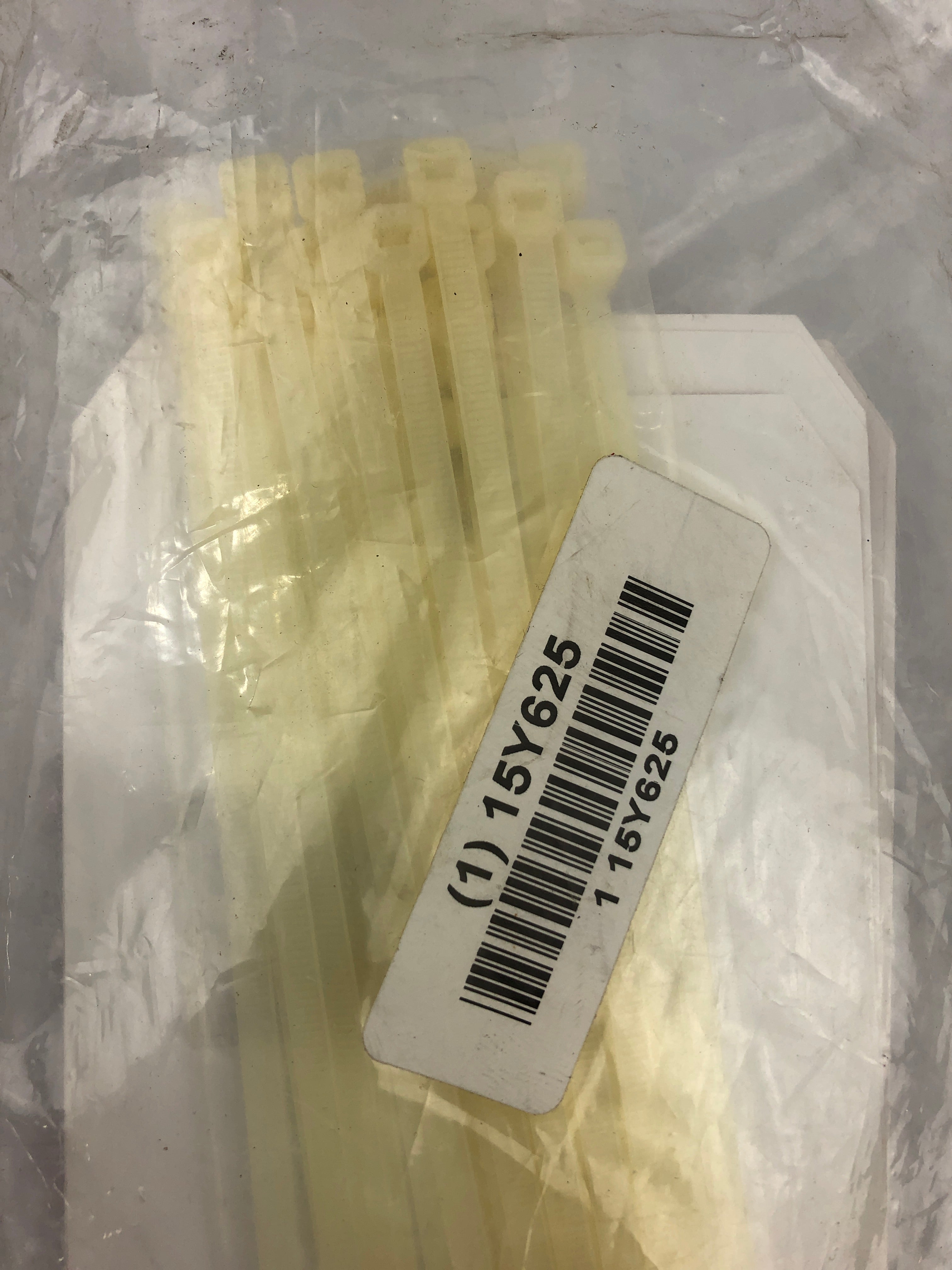 Brady 105370 "Danger Lock Out" Tag with Zip Ties - Lot of 25