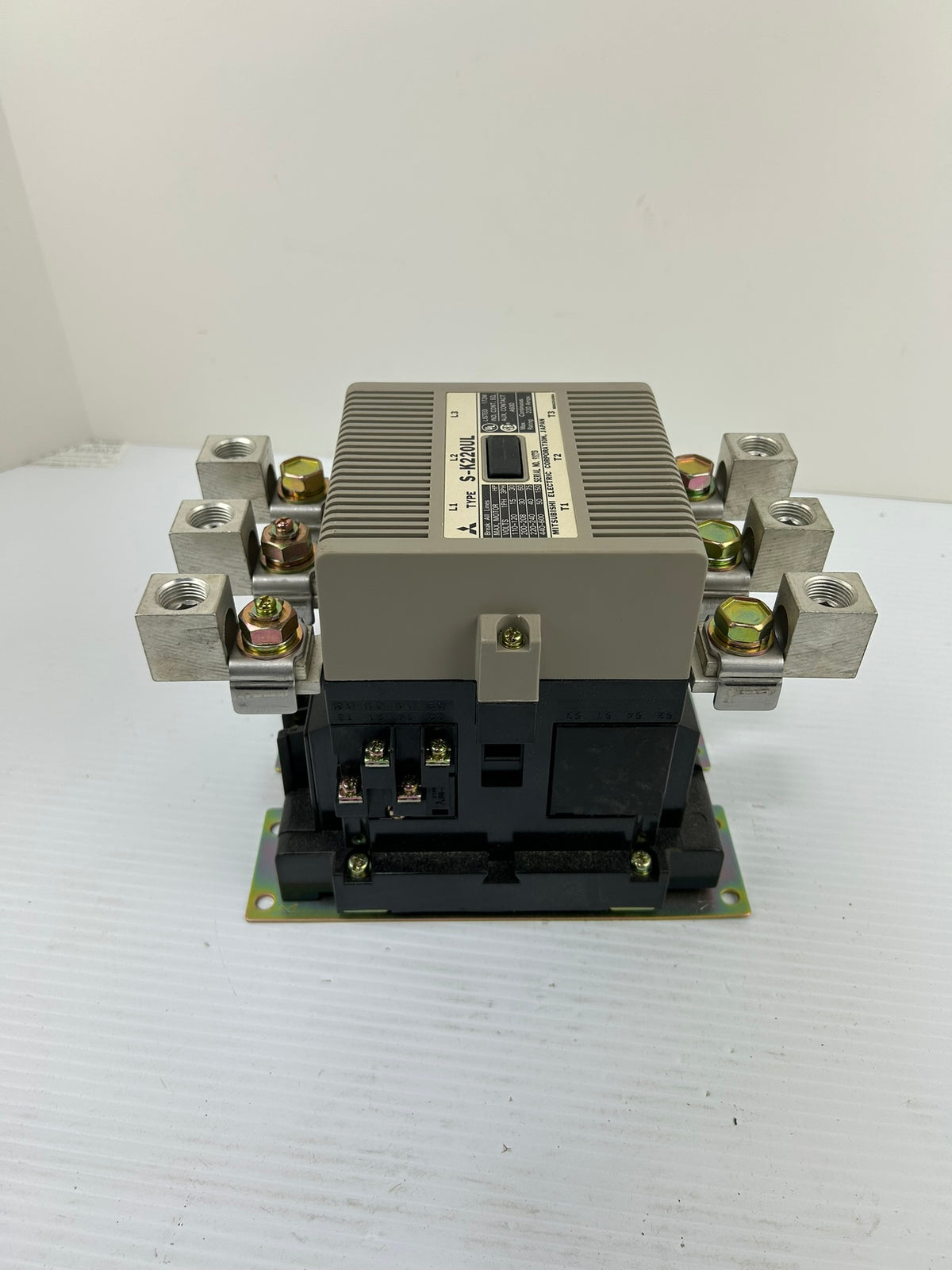 Mitsubishi S-K220UL Magnetic Contactor 220A 3 Phase Motor Starter