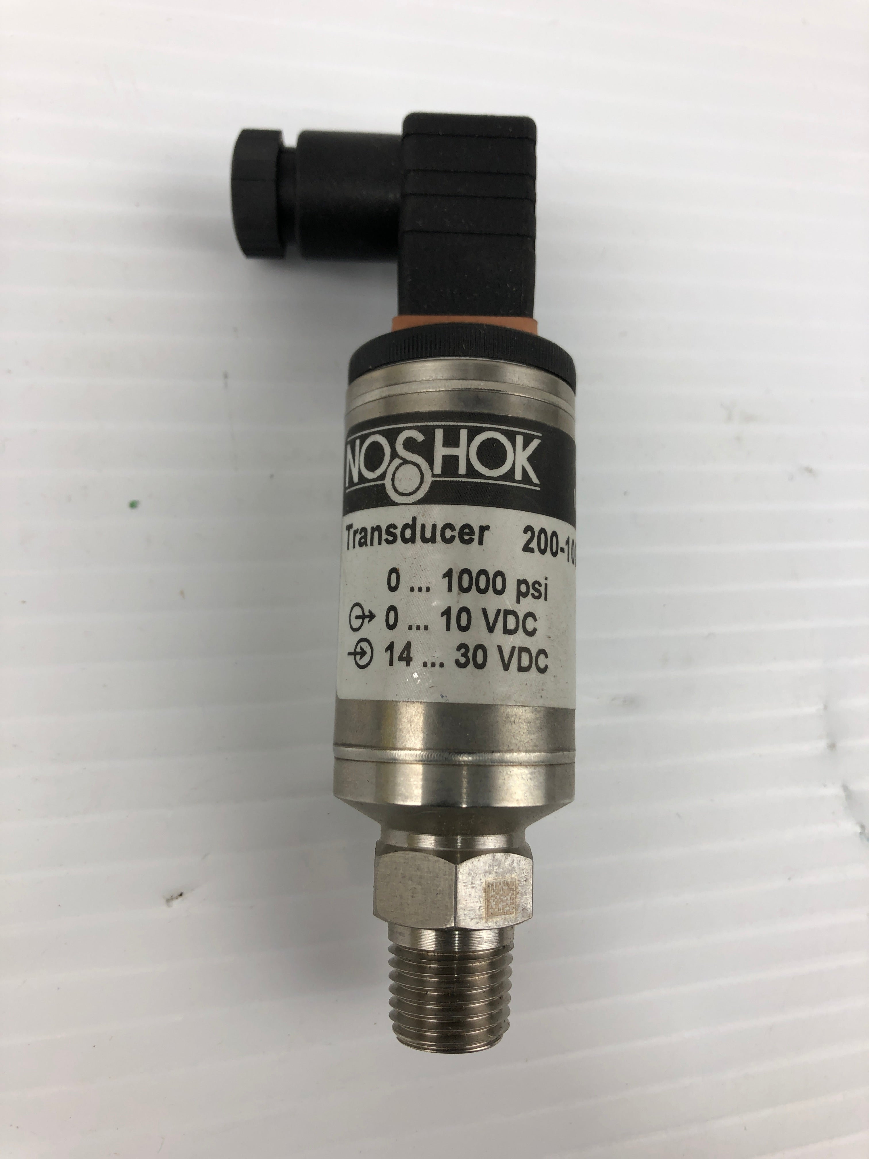 No Shok 200-1000-1-5-2-7 Transducer 0-1000 PSI