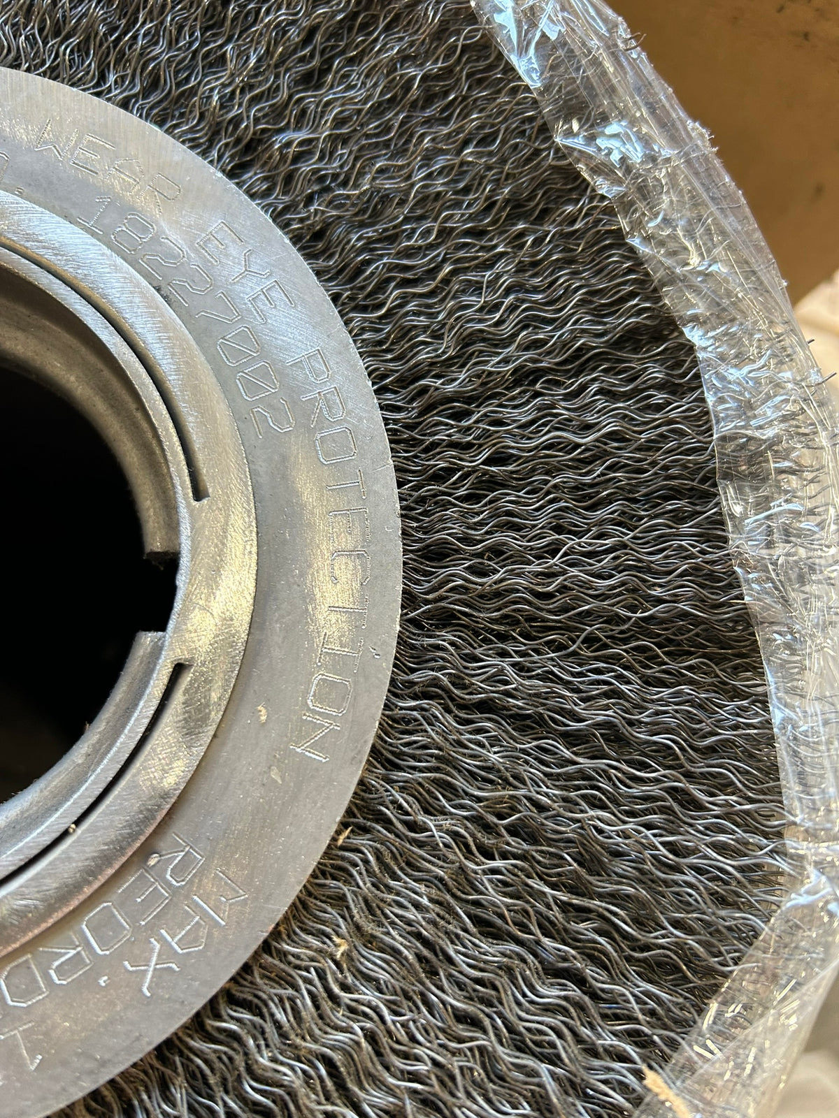Weiler 07343 Crimped Wire Wheel Brush 12" Wide x 3-1/4" ID CAB728 728F/46 30106