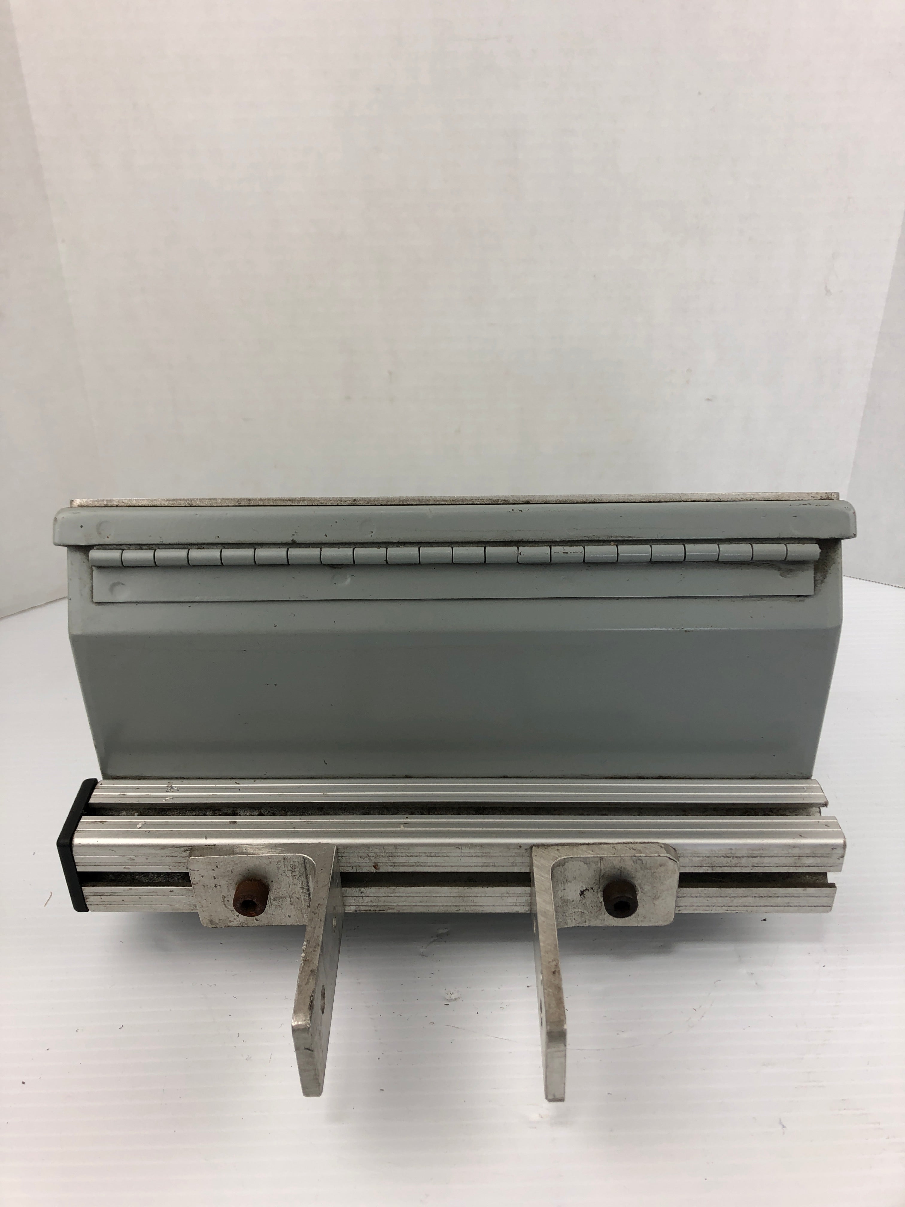 Hoffman C8C12 Sloped Operator Control Electrical Enclosure w/ Side Bracket Empty