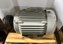 Baldor AEM2233-4 AC Motor 10 HP 1765 RPM 460 Volts 12.2 Amps 256U Frame