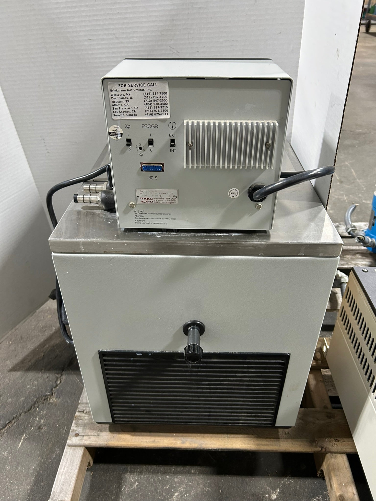 MGW Lauda Brinkmann RCS20-D Refrigerated Heated Circulator Bath Chiller RC20