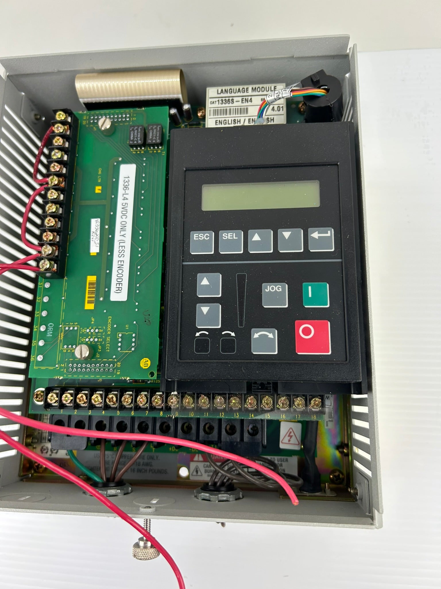 Allen Bradley 1336S-BRF20-AA-EN4-HA2-L4 AC Drive Series D