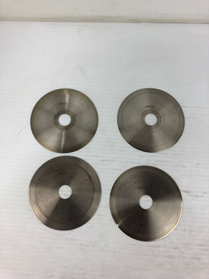 25513 Disc Blade 4" OD 3/4" ID - Lot of 4