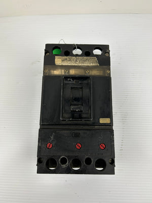 Westinghouse JA3225S Circuit Breaker 657D791G 225A 3 Pole 600VAC