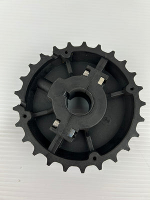 Rexnord NS820-25T 1-1/4IN 1KW1SS PA Molded Split Sprocket Nylon 1-1/4" 10028642