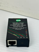 Digi MIL-10P Micro Twist Ethernet Transceiver 802.3 10BASE-T Class A Rev C1 12V