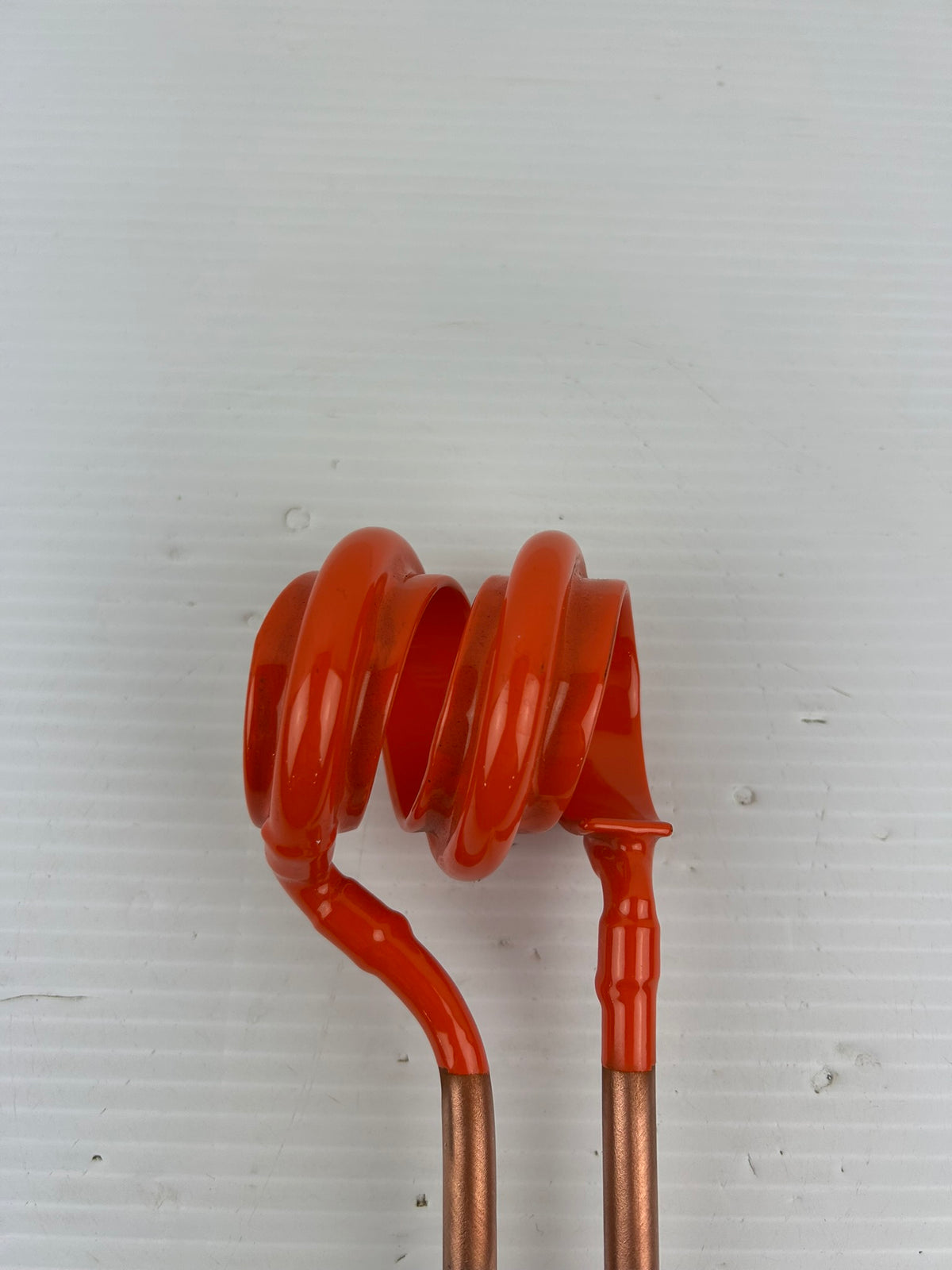 High Frequency Copper Tube Induction Heating Coil for Welding TT1-1.75L Orange
