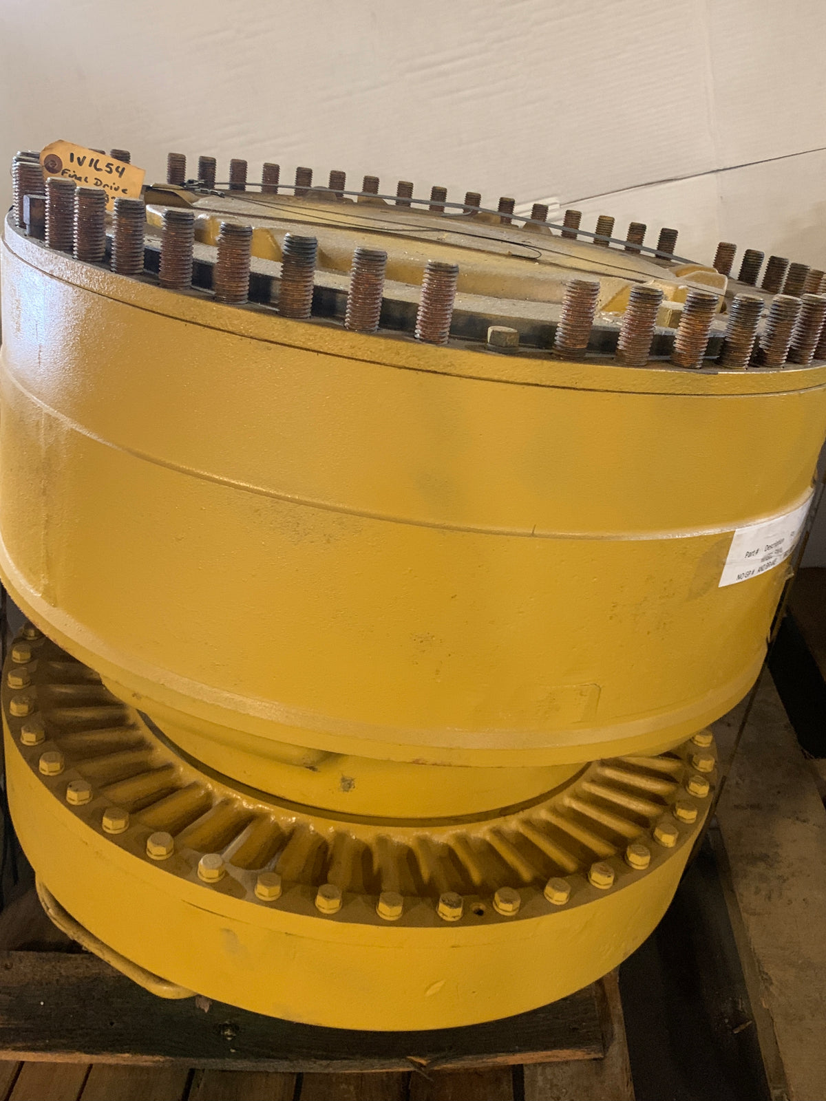 Caterpillar 1V-1654 Final Drive Wheel & Brake CAT 1V1654 - Fits Loader 992 992B