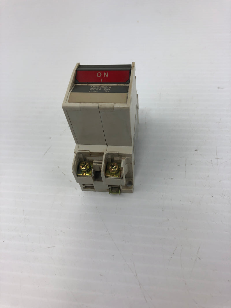 Mitsubishi Electric CP30-BA Circuit Protector 2 Pole 3A 250VAC/125VDC