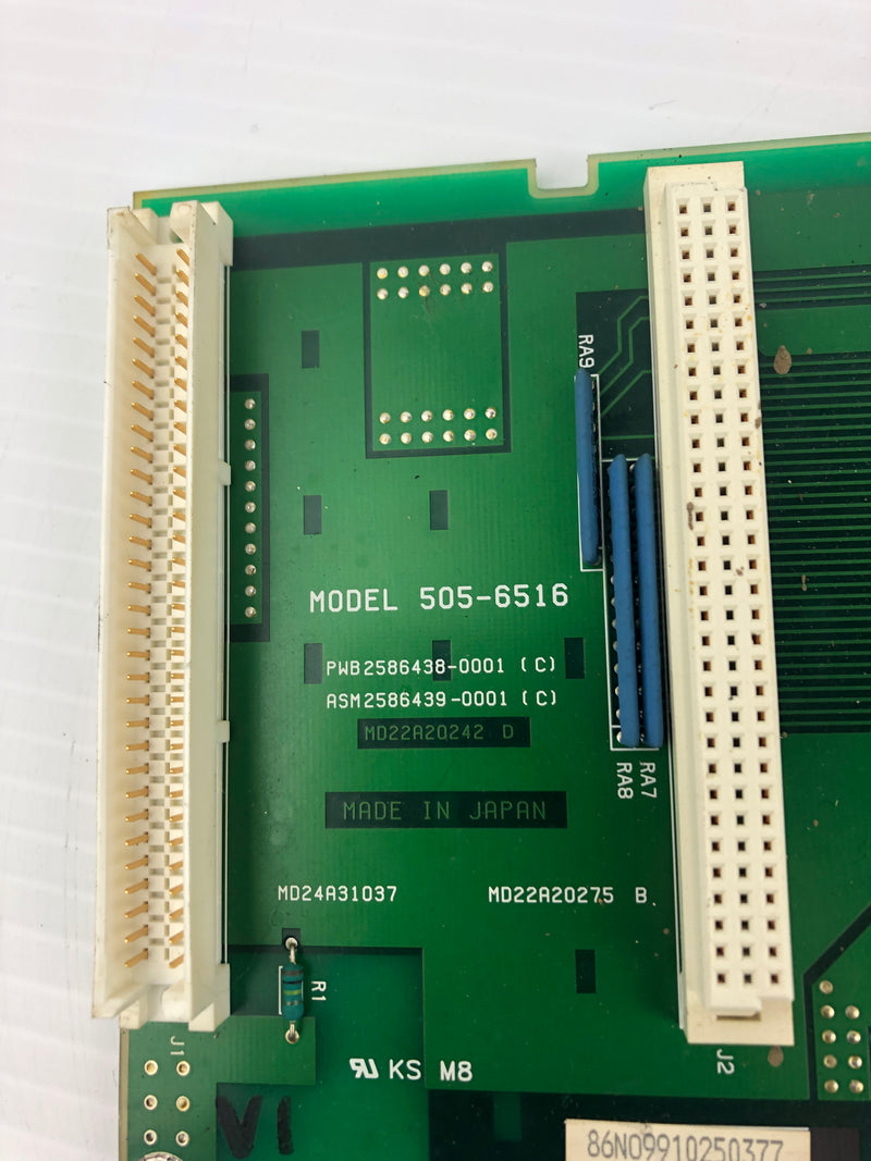 Siemens 505-6516 PLC 16-Slot Rack Base Circuit Board