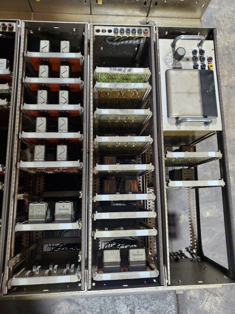Siemens Simoreg Circuit Board Rack Assembly with 112 Barmag Board ...