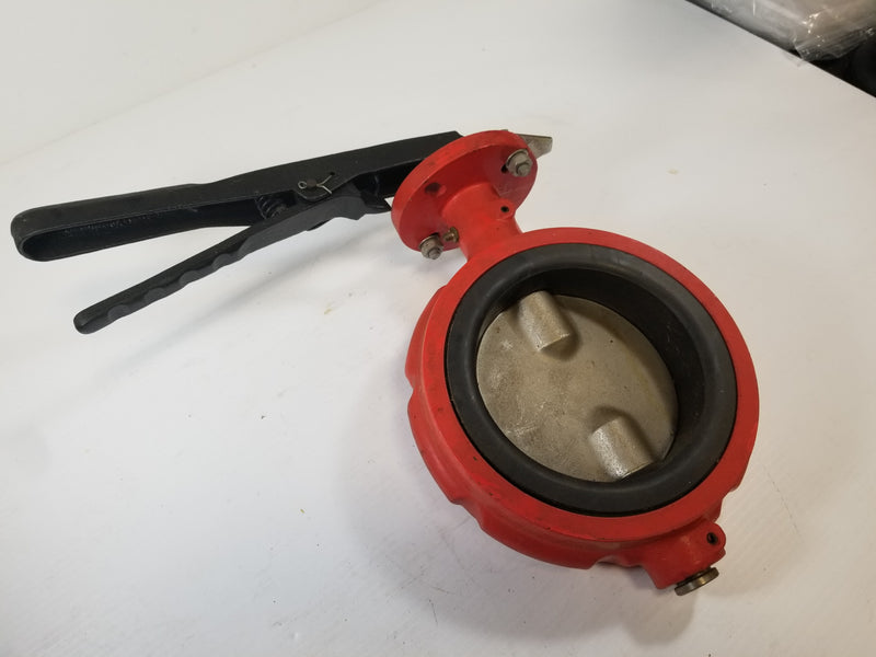 C&C Butterfly Valve 5" DI CF8M ANSI150