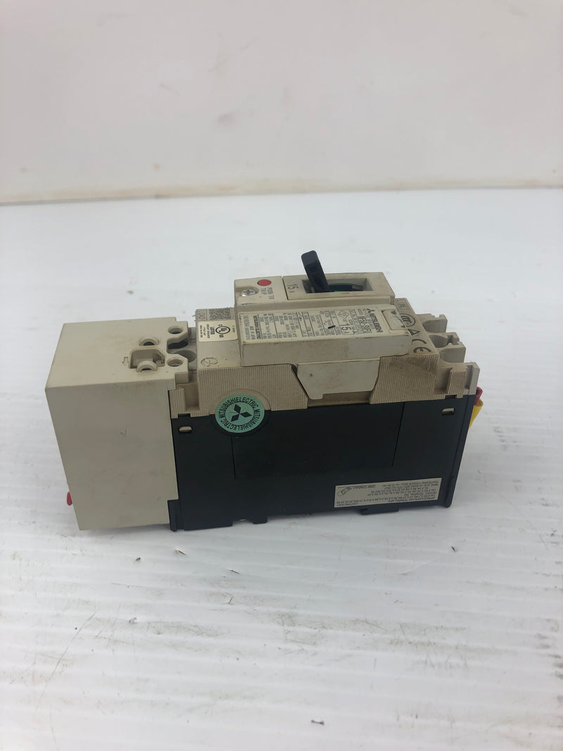 Mitsubishi NF50-SVFU215 Circuit Breaker 15A NF50-SVFU