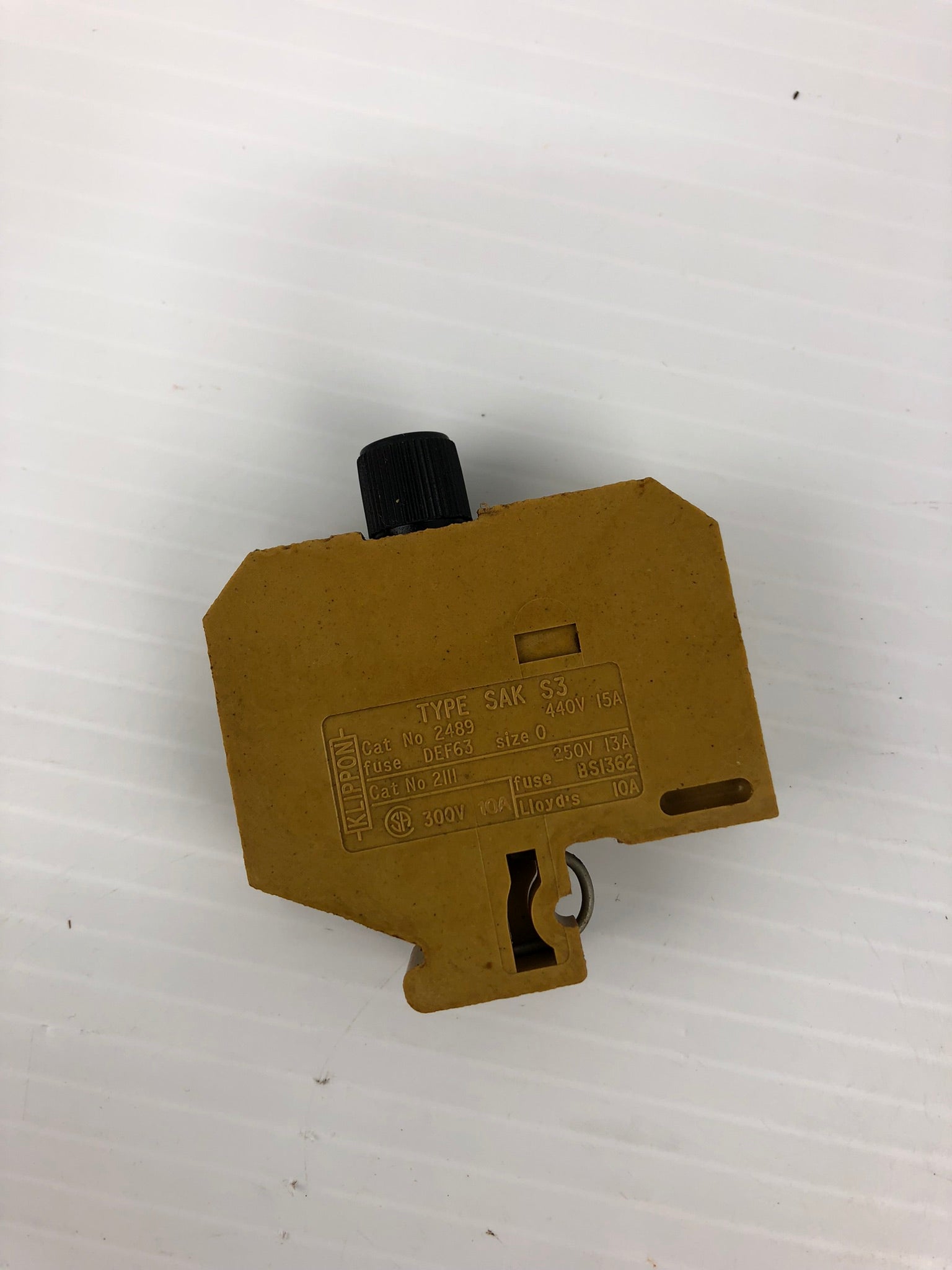 Klippon SAK S3 Terminal Blocks 440V 15A - Lot of 3