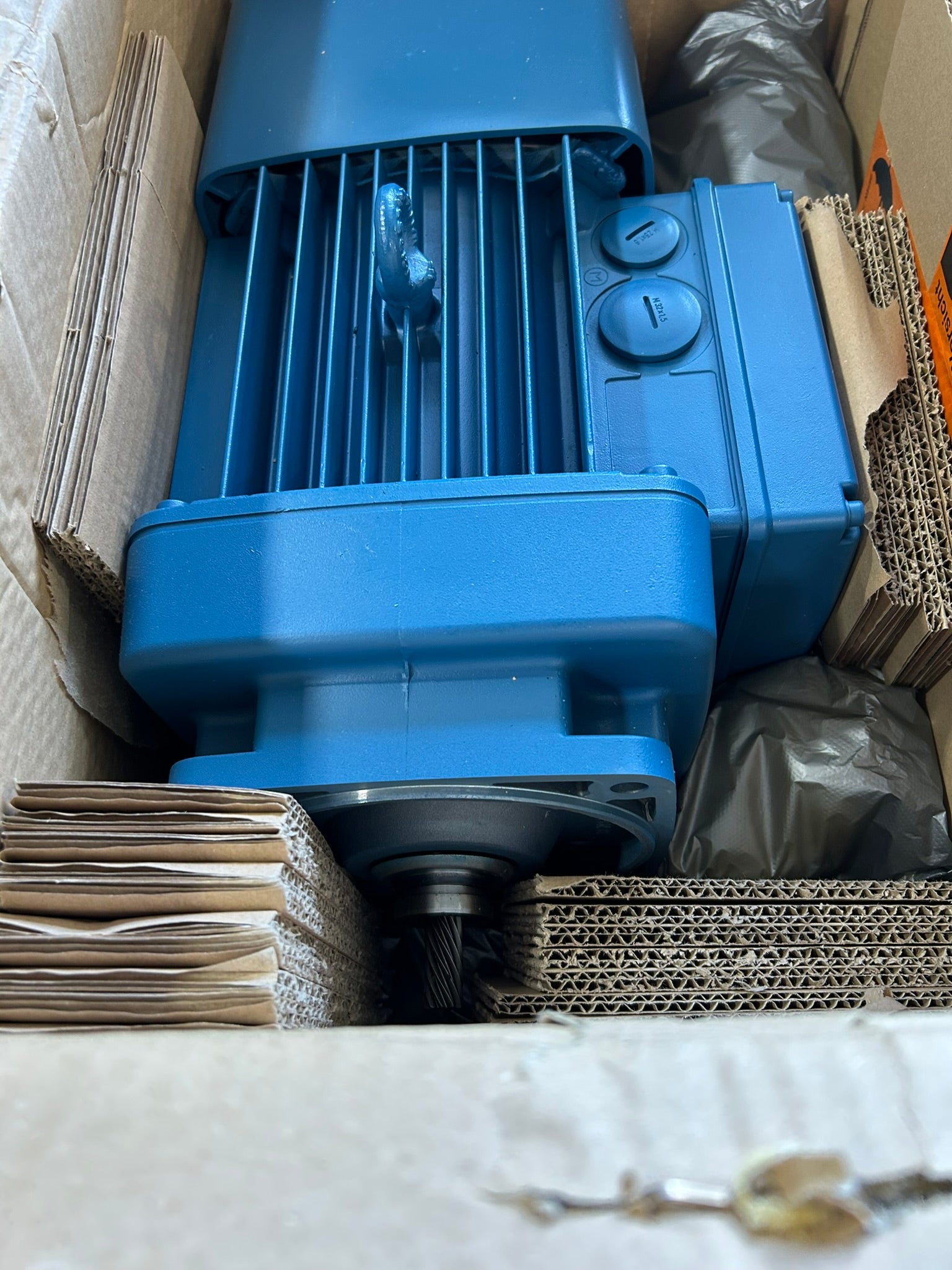 DEMAG ZBF 90 B 8/2 IM H 480V 60Hz Two-Speed Brake Motor Crane Hoist 16010084
